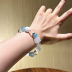 Bracelet « Muguet » en Améthyste naturelle – Sagesse ouverte, Attire les bienfaiteurs
