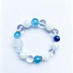 Bracelet « Muguet » en Améthyste naturelle – Sagesse ouverte, Attire les bienfaiteurs