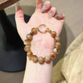 Bracelet « Muguet » en Améthyste naturelle – Sagesse ouverte, Attire les bienfaiteurs