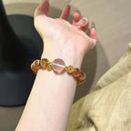 Bracelet « Muguet » en Améthyste naturelle – Sagesse ouverte, Attire les bienfaiteurs