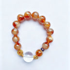 Bracelet « Muguet » en Améthyste naturelle – Sagesse ouverte, Attire les bienfaiteurs