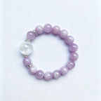 Bracelet « Muguet » en Améthyste naturelle – Sagesse ouverte, Attire les bienfaiteurs