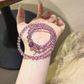 Amethyst Multi‑Loop Bracelet-Broaden Mindset Emotional Cleansing