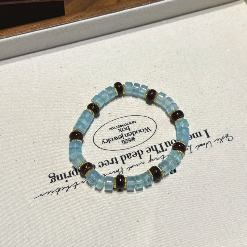 Aquamarine Bracelet-Smooth Expression