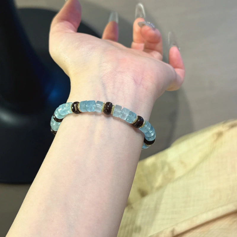 Aquamarine Bracelet-Smooth Expression