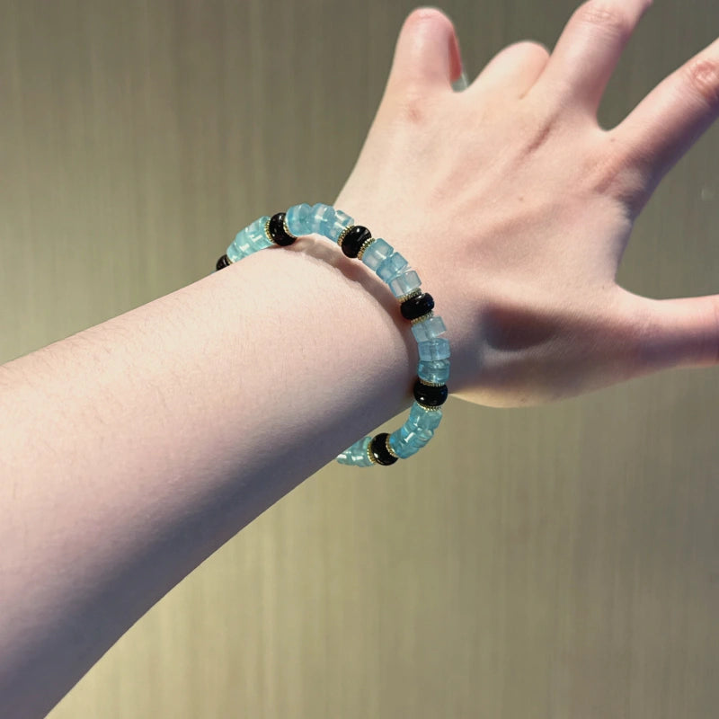Aquamarine Bracelet-Smooth Expression