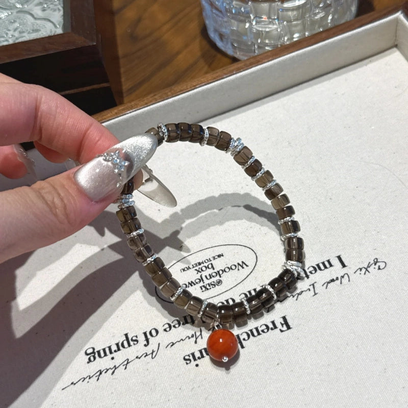 Bracelet « Muguet » en Améthyste naturelle – Sagesse ouverte, Attire les bienfaiteurs