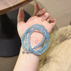 Bracelet « Muguet » en Améthyste naturelle – Sagesse ouverte, Attire les bienfaiteurs