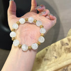 Bracelet « Muguet » en Améthyste naturelle – Sagesse ouverte, Attire les bienfaiteurs