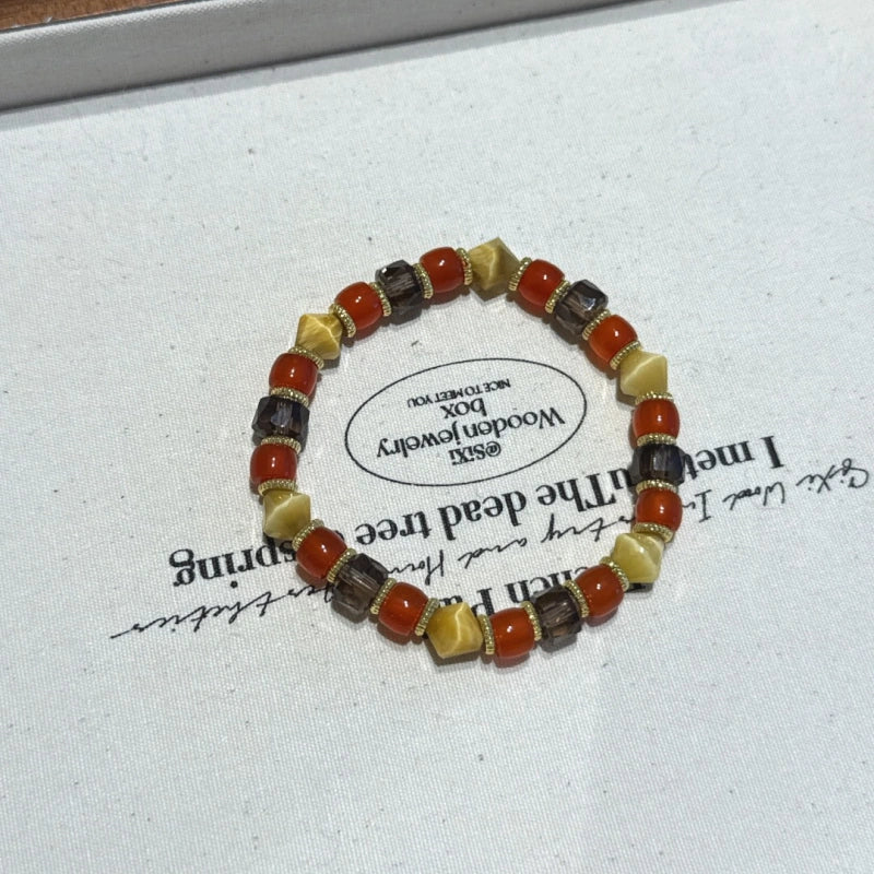 Bracelet « Muguet » en Améthyste naturelle – Sagesse ouverte, Attire les bienfaiteurs