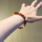 Bracelet « Muguet » en Améthyste naturelle – Sagesse ouverte, Attire les bienfaiteurs