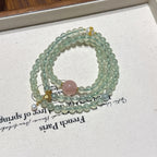 Bracelet « Muguet » en Améthyste naturelle – Sagesse ouverte, Attire les bienfaiteurs