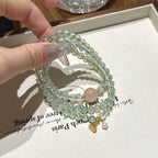 Bracelet « Muguet » en Améthyste naturelle – Sagesse ouverte, Attire les bienfaiteurs