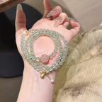Bracelet « Muguet » en Améthyste naturelle – Sagesse ouverte, Attire les bienfaiteurs