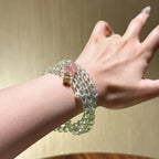Bracelet « Muguet » en Améthyste naturelle – Sagesse ouverte, Attire les bienfaiteurs