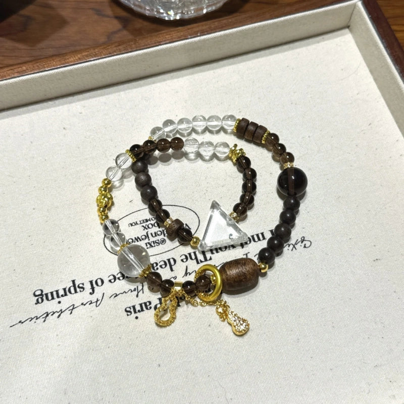Bracelet « Muguet » en Améthyste naturelle – Sagesse ouverte, Attire les bienfaiteurs