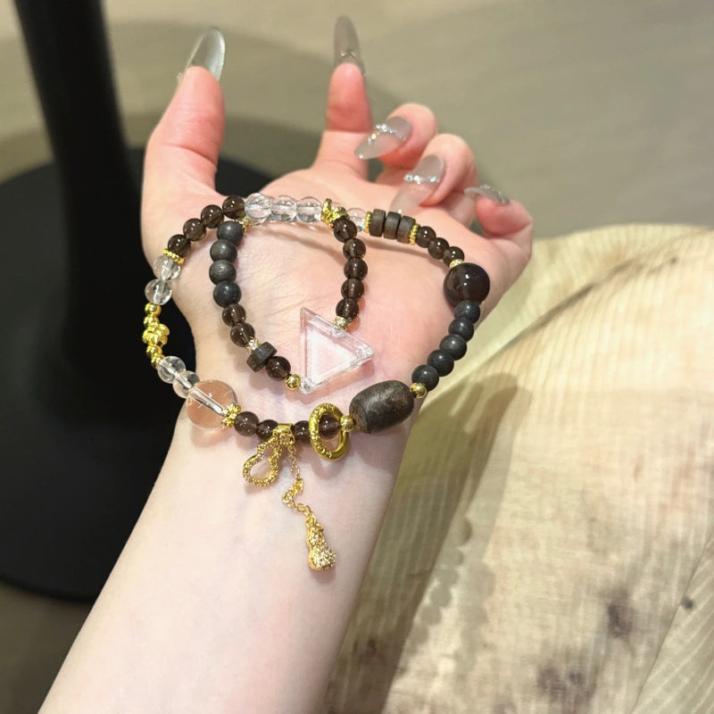Bracelet « Muguet » en Améthyste naturelle – Sagesse ouverte, Attire les bienfaiteurs