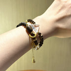 Bracelet « Muguet » en Améthyste naturelle – Sagesse ouverte, Attire les bienfaiteurs