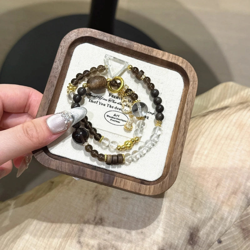 Bracelet « Muguet » en Améthyste naturelle – Sagesse ouverte, Attire les bienfaiteurs