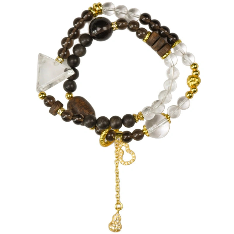 Bracelet « Muguet » en Améthyste naturelle – Sagesse ouverte, Attire les bienfaiteurs