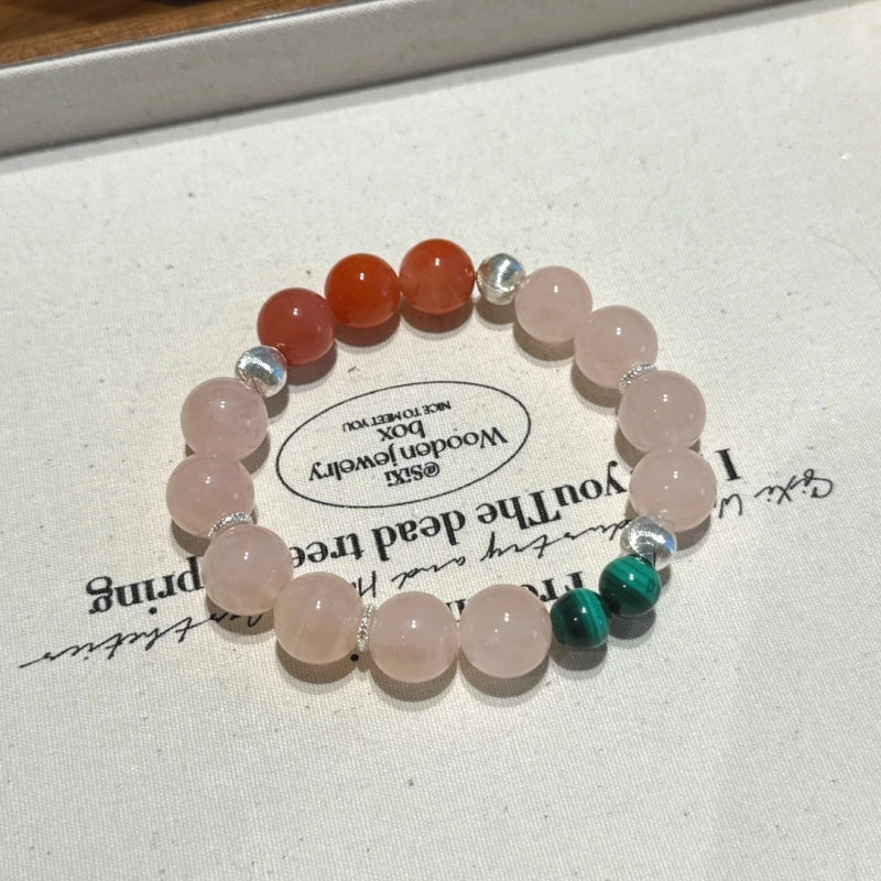 Bracelet « Muguet » en Améthyste naturelle – Sagesse ouverte, Attire les bienfaiteurs