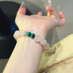 Bracelet « Muguet » en Améthyste naturelle – Sagesse ouverte, Attire les bienfaiteurs