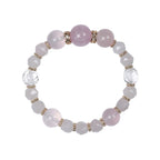 Bracelet « Muguet » en Améthyste naturelle – Sagesse ouverte, Attire les bienfaiteurs