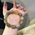 Bracelet « Muguet » en Améthyste naturelle – Sagesse ouverte, Attire les bienfaiteurs