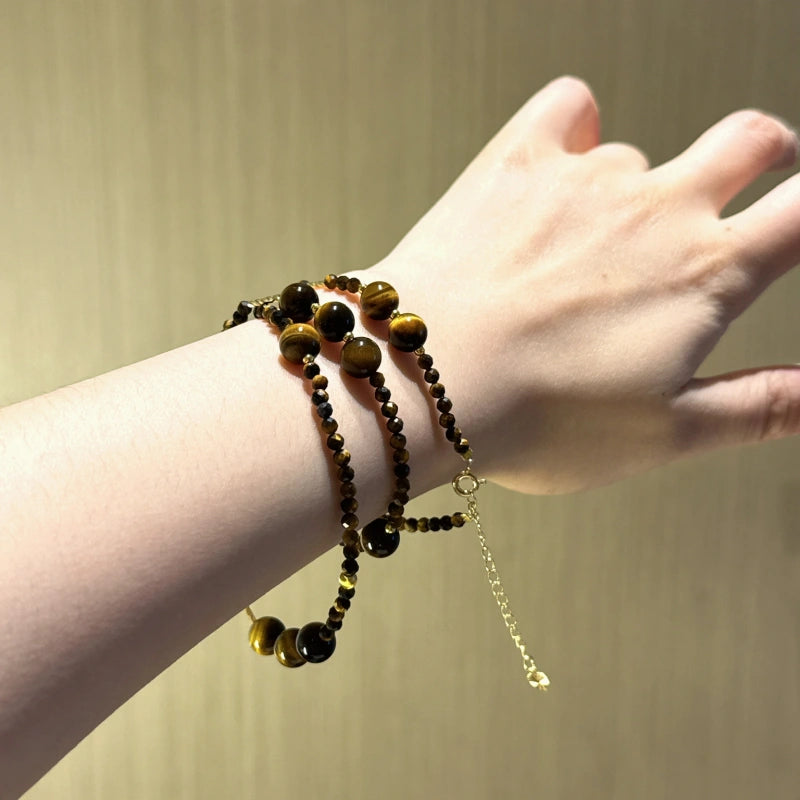 Bracelet « Muguet » en Améthyste naturelle – Sagesse ouverte, Attire les bienfaiteurs