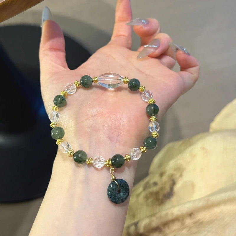 Bracelet « Muguet » en Améthyste naturelle – Sagesse ouverte, Attire les bienfaiteurs
