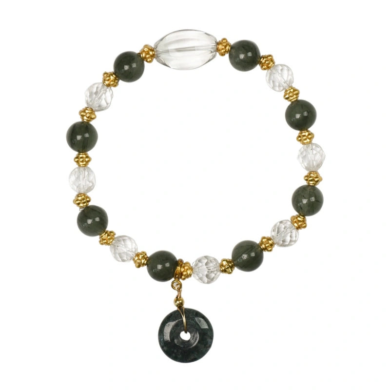 Bracelet « Muguet » en Améthyste naturelle – Sagesse ouverte, Attire les bienfaiteurs