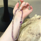 Bracelet « Muguet » en Améthyste naturelle – Sagesse ouverte, Attire les bienfaiteurs