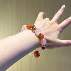Bracelet « Muguet » en Améthyste naturelle – Sagesse ouverte, Attire les bienfaiteurs