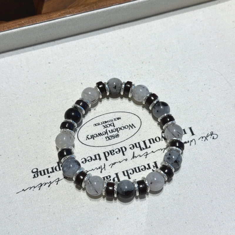 Bracelet « Muguet » en Améthyste naturelle – Sagesse ouverte, Attire les bienfaiteurs
