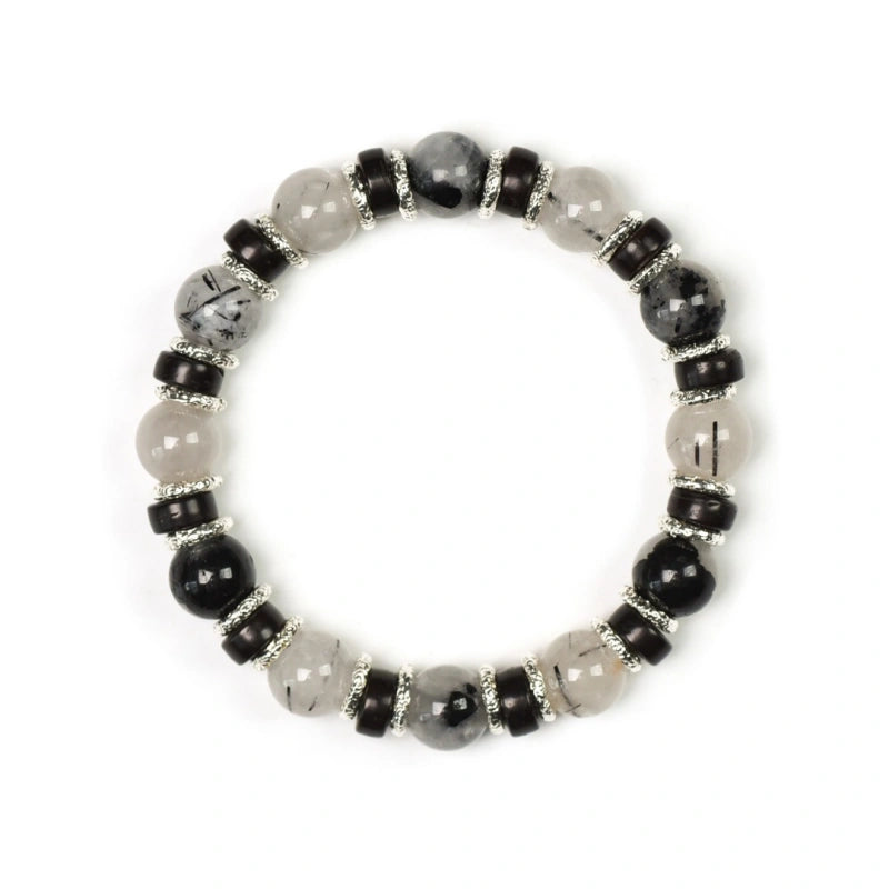 Bracelet « Muguet » en Améthyste naturelle – Sagesse ouverte, Attire les bienfaiteurs