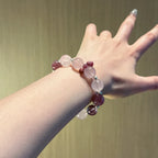 Bracelet « Muguet » en Améthyste naturelle – Sagesse ouverte, Attire les bienfaiteurs