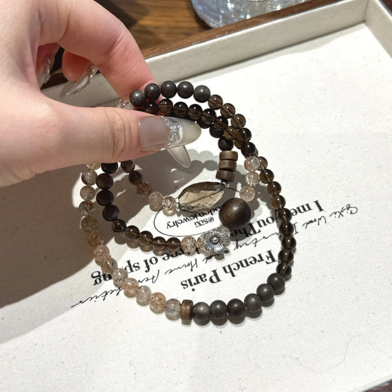 Bracelet « Muguet » en Améthyste naturelle – Sagesse ouverte, Attire les bienfaiteurs