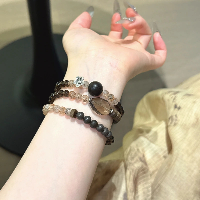 Bracelet « Muguet » en Améthyste naturelle – Sagesse ouverte, Attire les bienfaiteurs