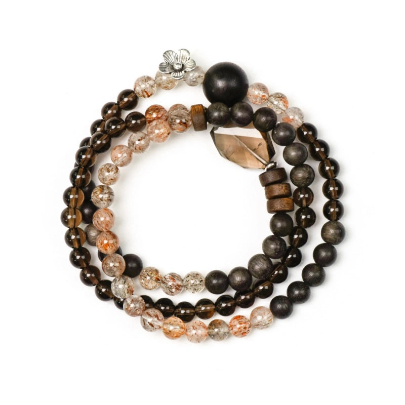 Bracelet « Muguet » en Améthyste naturelle – Sagesse ouverte, Attire les bienfaiteurs