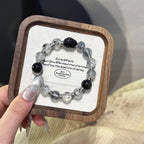 Bracelet « Muguet » en Améthyste naturelle – Sagesse ouverte, Attire les bienfaiteurs