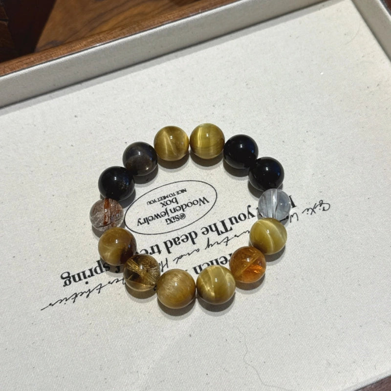 Bracelet « Muguet » en Améthyste naturelle – Sagesse ouverte, Attire les bienfaiteurs