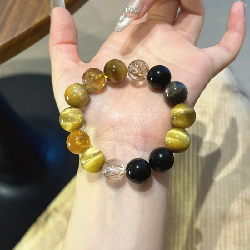Bracelet « Muguet » en Améthyste naturelle – Sagesse ouverte, Attire les bienfaiteurs