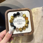 Bracelet « Muguet » en Améthyste naturelle – Sagesse ouverte, Attire les bienfaiteurs