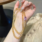Bracelet « Muguet » en Améthyste naturelle – Sagesse ouverte, Attire les bienfaiteurs