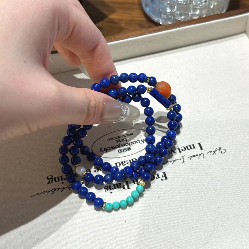 Bracelet « Muguet » en Améthyste naturelle – Sagesse ouverte, Attire les bienfaiteurs
