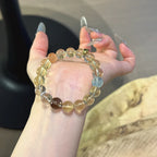 Bracelet « Muguet » en Améthyste naturelle – Sagesse ouverte, Attire les bienfaiteurs