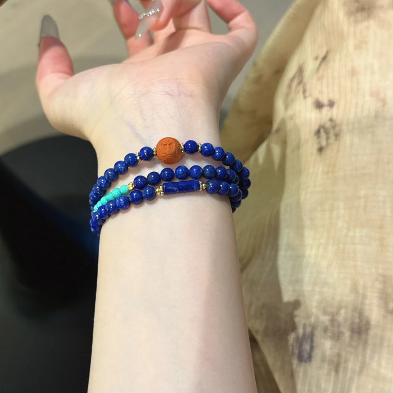 Bracelet « Muguet » en Améthyste naturelle – Sagesse ouverte, Attire les bienfaiteurs