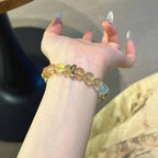 Bracelet « Muguet » en Améthyste naturelle – Sagesse ouverte, Attire les bienfaiteurs