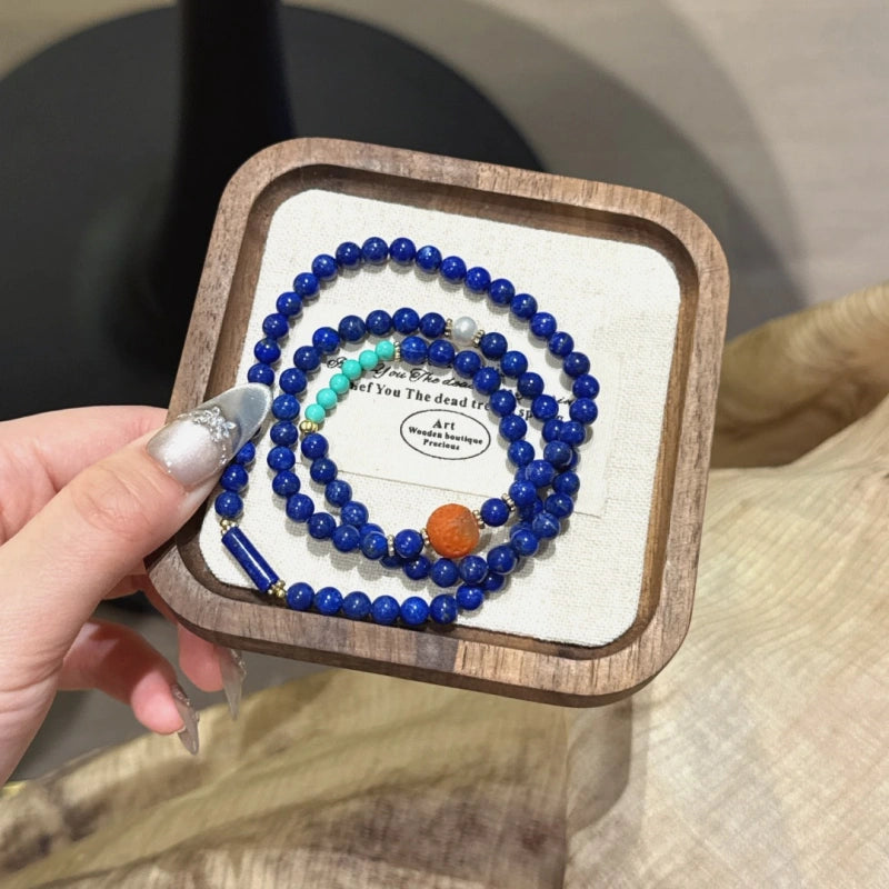 Bracelet « Muguet » en Améthyste naturelle – Sagesse ouverte, Attire les bienfaiteurs