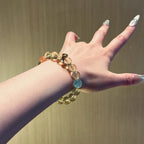 Bracelet « Muguet » en Améthyste naturelle – Sagesse ouverte, Attire les bienfaiteurs